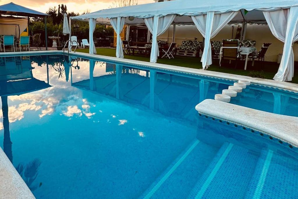 Casa Rural A 4Km De Murcia Con Piscina Y Spa Caliente Extérieur photo