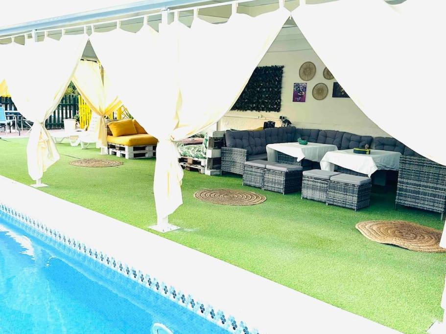 Casa Rural A 4Km De Murcia Con Piscina Y Spa Caliente Extérieur photo
