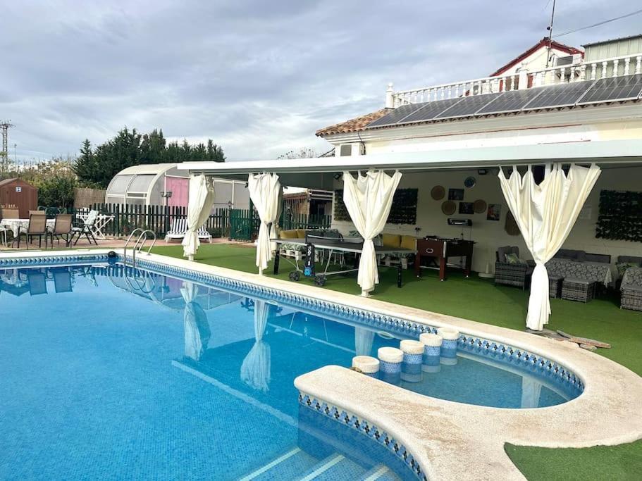 Casa Rural A 4Km De Murcia Con Piscina Y Spa Caliente Extérieur photo