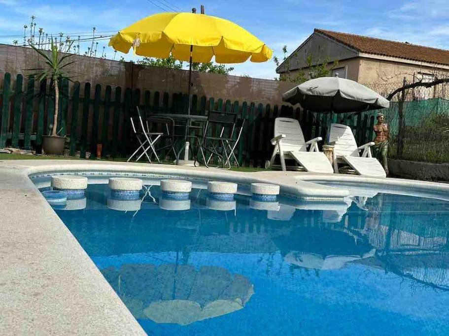 Casa Rural A 4Km De Murcia Con Piscina Y Spa Caliente Extérieur photo